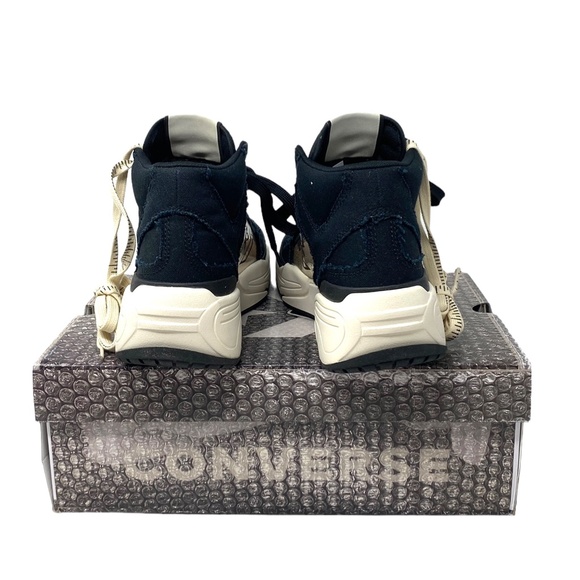 Converse x Joshua Vides Weapon CX Women's High Skate Shoes Black Canvas A00715C - Picture 5 of 9